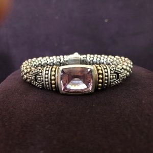 LAGOS Caviar Color bracelet- Rose de France Stone